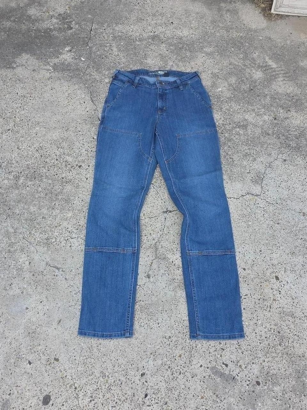 Carhartt Women's Relaxed Fit Double-Front Jeans Size 4 Tall